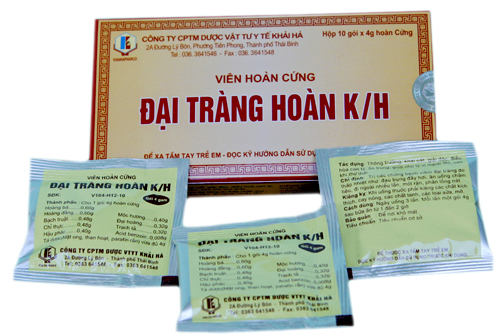 Thuốc Đại Tràng Hoàn K/H của Cty dược Khải Hà