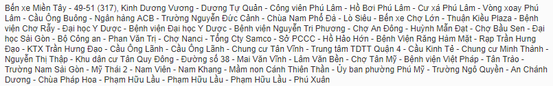 Xe bus 139 - Đi qua bệnh viện Đại học Y Dược cơ sở 1