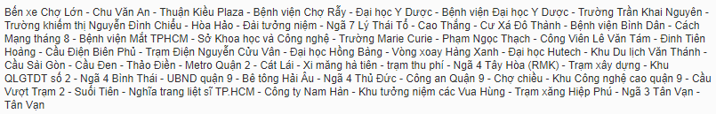  - Đi qua bệnh viện Đại học Y Dược cơ sở 1