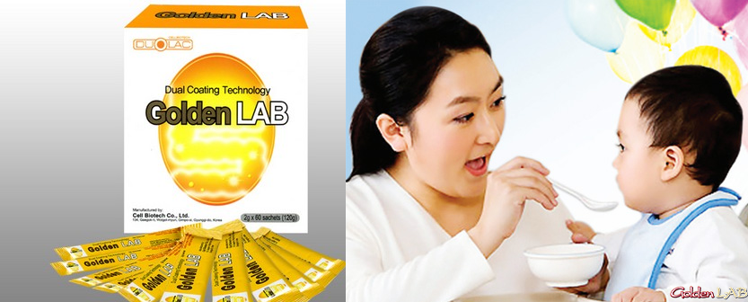 Golden Lab uống trước hay sau bữa ăn