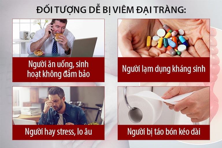 Một số nguyên nhân gây viêm đại tràng