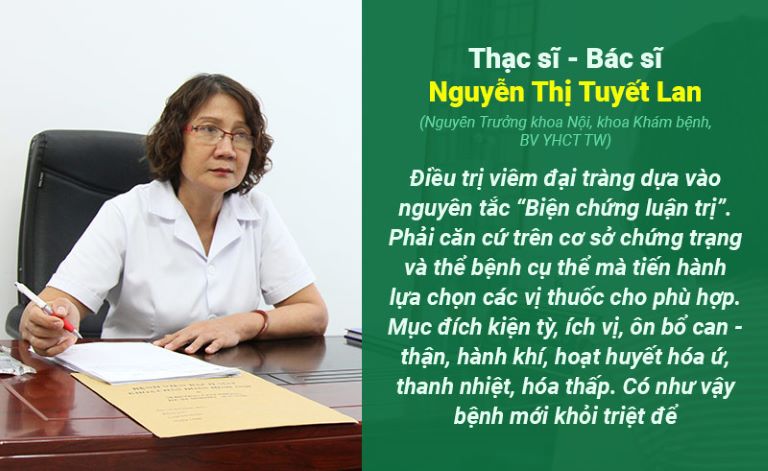 Nguyên lý khắc phục bệnh đại tràng của Đông y